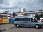 Бесплатный автобус Genser в пункт аренды автомобилей АрендаАвто-лкв на ул.Добролюбова